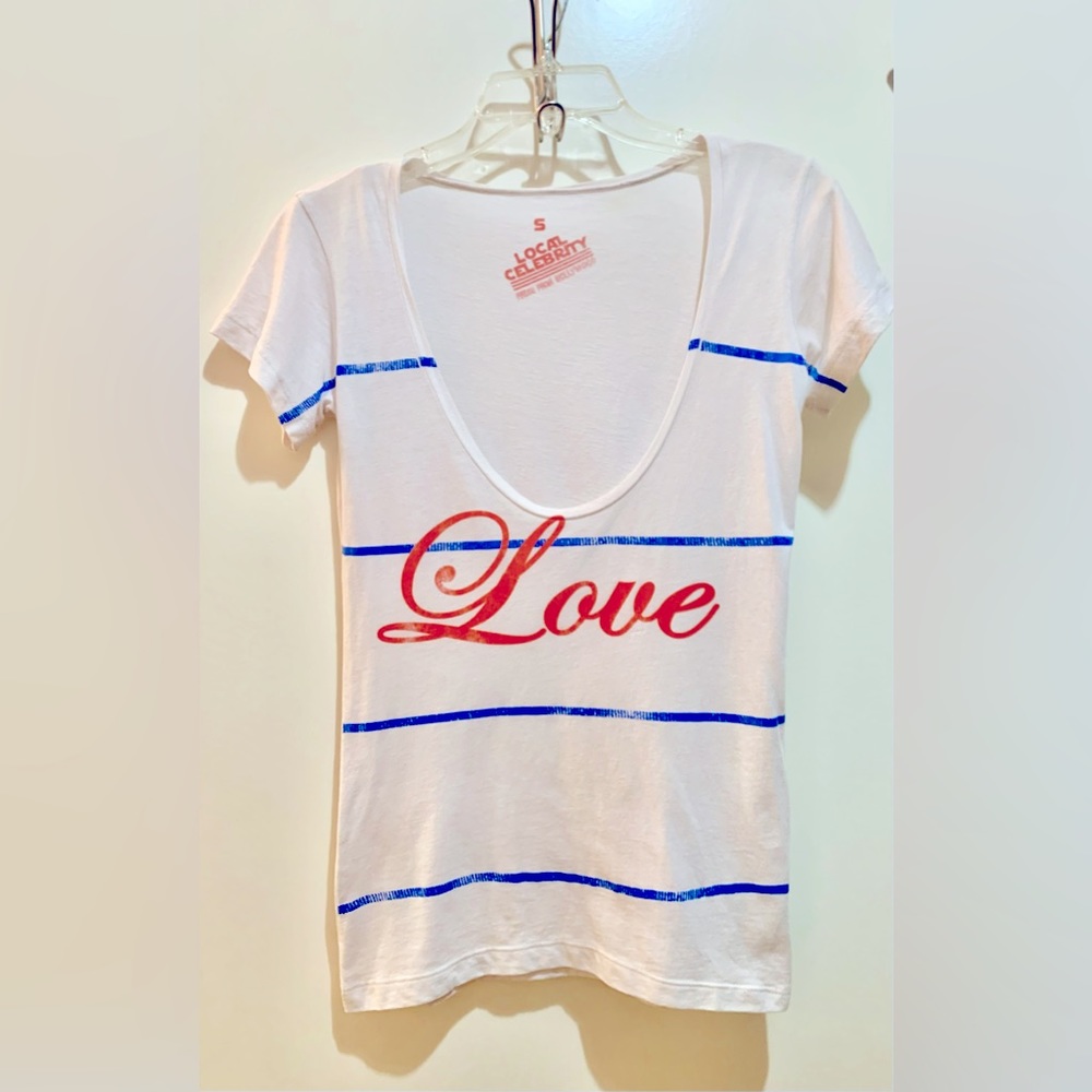 Local Celebrity “Love” graphic T-shirt